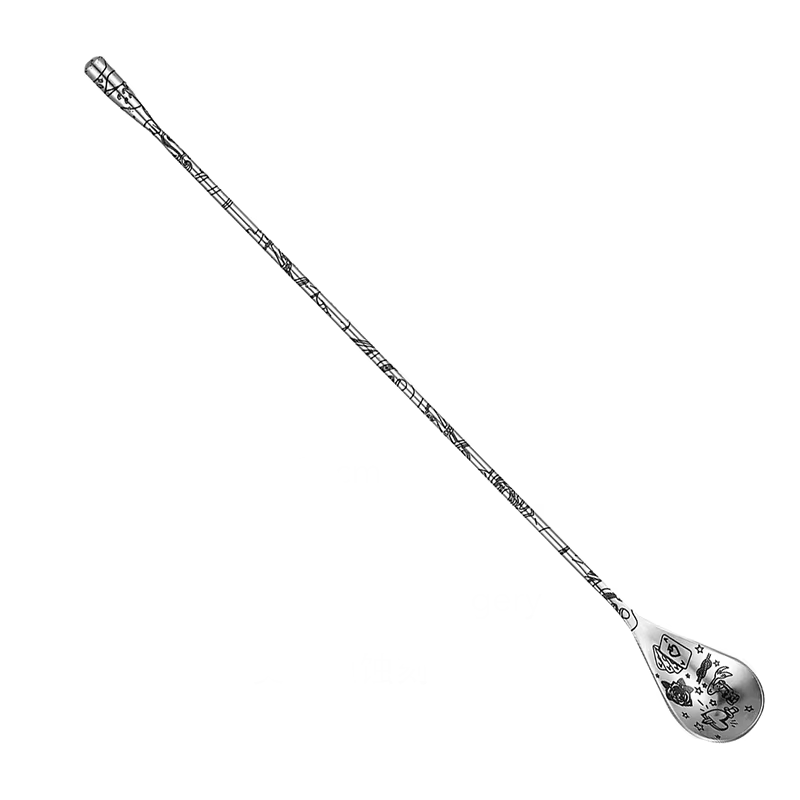 Tattoo Cocktail Spoon