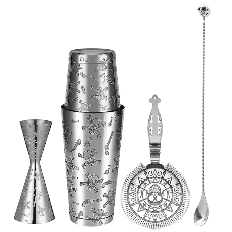 5-Piece Cocktail Shaker Set