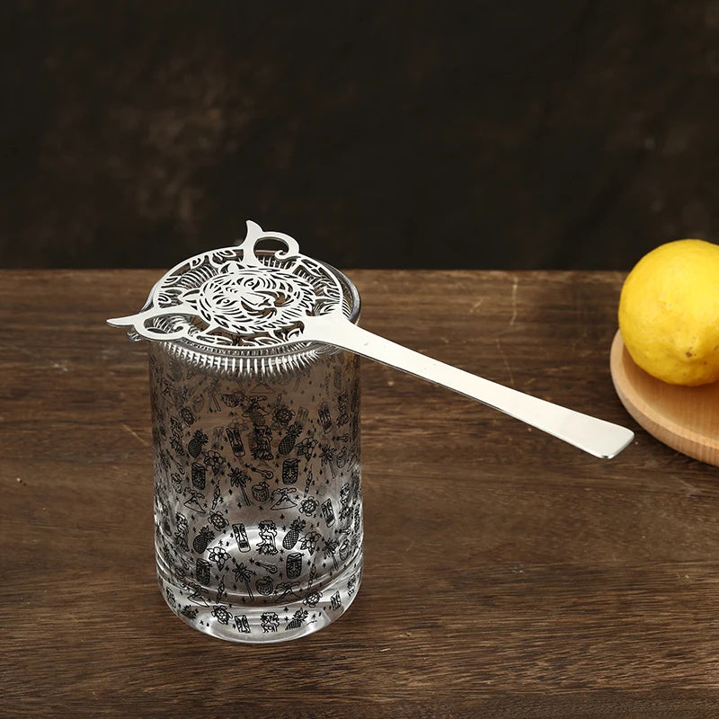 Tiger Shape Design Cocktail Strainer