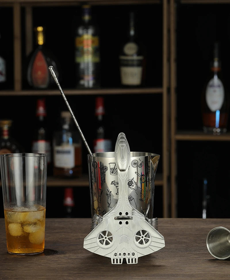 Airplane Design Bar Cocktail Strainer