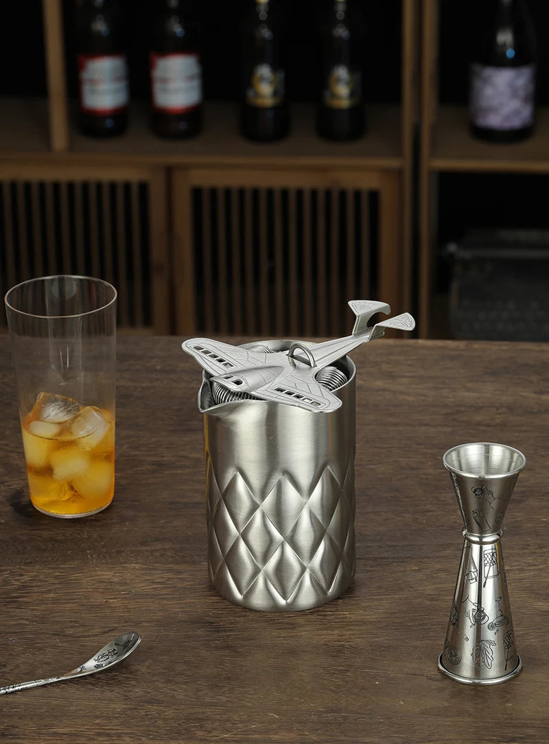 Airplane Design Bar Cocktail Strainer