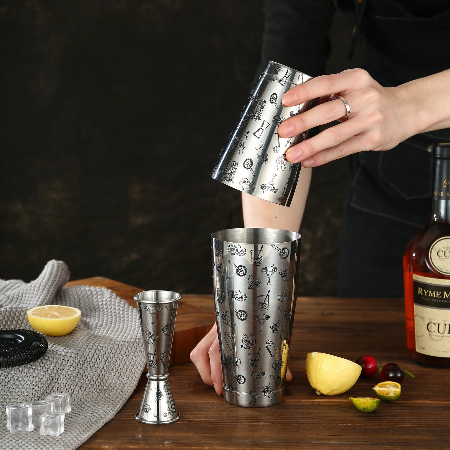 7-piece cocktail set